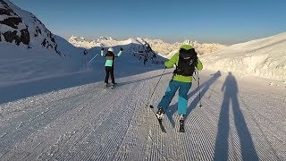 HochjochTotale  de langste dalafdaling in Vorarlberg  Montafon [upl. by Yrelav]