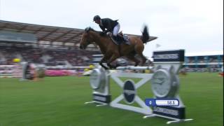 Ornella MailHDC et Patrice Delaveau victorieux au CSIO Derby de La Baule 2016 [upl. by Attevad]