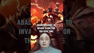 Abaddon has ragequit the chat CapCut meme warhammer spacemarines warhammercommunity [upl. by Llerref917]