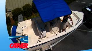 Carver Covers Bimini Top Installation [upl. by Tiny935]