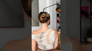 Autumn hair idea 🍂☕️ hairstyle hairtutorial hairpins hairhacks penteados penteadosfaceis [upl. by Agrippina]