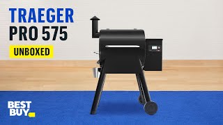 Traeger Pro 575 Grill–From Best Buy [upl. by Nivrehs756]