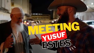 Meeting Sheikh Yusuf Estes in Madinah  Dawah Legends [upl. by Ludvig764]