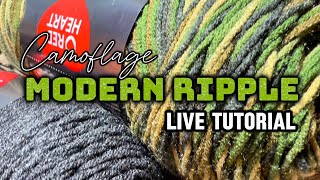 Camoflage Modern Chevron Blanket Live Replay [upl. by Ydda]