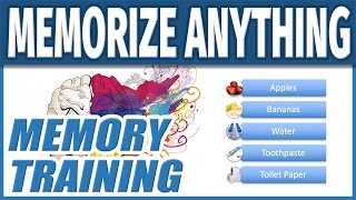 Visual Memory Techniques  Exercise How to Memorize Fast and Easily Memory Training [upl. by Ysied]