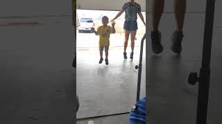 Toddler Workout  Morning Jumping Jacks for Kids Brain Break [upl. by Korney]