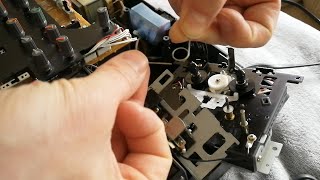 Fostex 380s Multitracker Head Panel Disengage Issue Repair [upl. by Willcox]