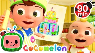 Pat A Cake Bakers Man  CoComelon  Nursery Rhymes for Babies [upl. by Ayidah]