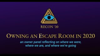 Owning an Escape Room in 2020 [upl. by Ahsinelg]