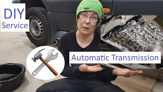 Full Auto Transmission Oil Change 7G Tronic Sprinter 2014 [upl. by Nnyleve466]