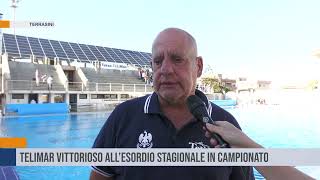 Terrasini Telimar vittorioso allesordio stagionale in campionato [upl. by Anilegnave]