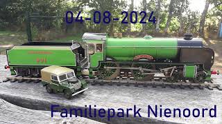 Gauge 1 Live Steam 04082024 Familiepark Nienoord [upl. by Olegnaid]