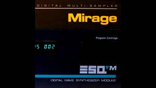 Ensoniq Mirage DMS1 amp Ensoniq ESQM Cassette Record [upl. by Alonso]