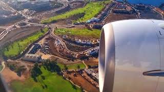 TFS Teneriffa Sur Landung auf Teneriffa Sur Boeing 737 [upl. by Labannah]