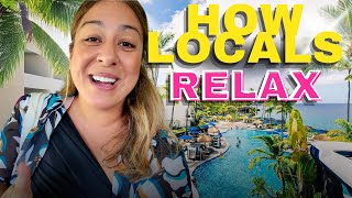 How do locals relax AFTER WORK on the weekend in Hawaii [upl. by Katharyn]