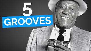 5 Stupidly Simple Harmonica Grooves Guaranteed to Impress [upl. by Iormina]