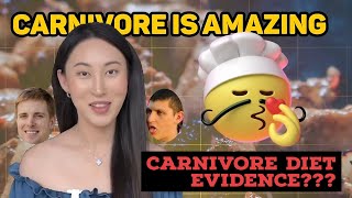 VEGANS REACT to CARNIVORE NONSENSE quotScienceBased Health Benefits Of Carnivorequot SteakandButterGal [upl. by Pennington283]