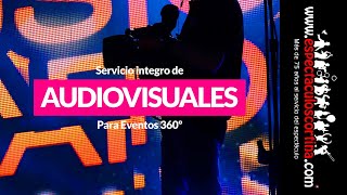 Alquiler De Equipos Audiovisuales Barcelona  Contratar Sonido e Iluminación Para Eventos [upl. by Notyep]