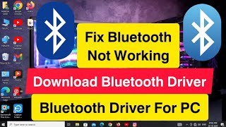 How To Download And Install Bluetooth Driver For Windows 1011  Download Bluetooth Driver For PC [upl. by Mossolb]