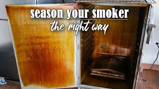 How to Properly Season your Smoker  Digital amp Offset Instructions [upl. by Hephzibah]