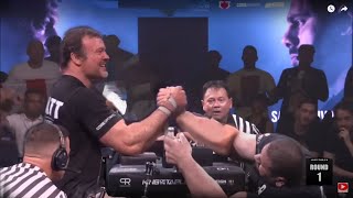 Devon Larratt vs Levan Saginashvili Armwrestling Rematch King of the Pancake 11 [upl. by Mercier]