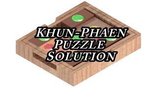 Khun Phaen Puzzle Solution [upl. by Mitzi]