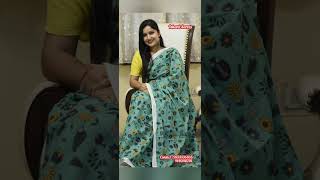 MulMul Cotton Sarees Rs680Shippingishanisarees cottonsarees mulmul cottonsarecoolcotton [upl. by Nyrak]