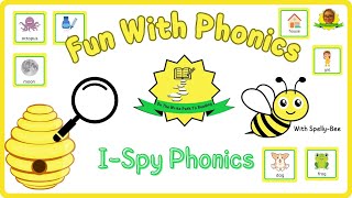 Fun With Phonics  I Spy Phonics p sound 👀🔎 simple sounds [upl. by Wells482]