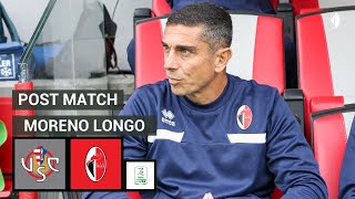 CremoneseBari  Serie BKT 202425  Intervista post match di Moreno Longo [upl. by Frederico]