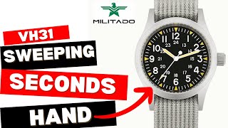 Militado ML05 review  Is this the best mechaquartz field watch on AliExpress for under 50 [upl. by Aras]