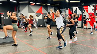 Cardio ❤️ KICKBOXING by Yvonne weightloss AeroFitSA 🇿🇦 [upl. by Hgalehs]