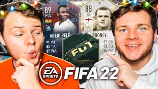 VOICI NOTRE NOUVELLE ÉQUIPE FUT CHAMPIONS AVEC ROONEY 88 amp ABEDI PELÉ HEROES FIFA 22 avec 0€ 60 [upl. by Yziar481]