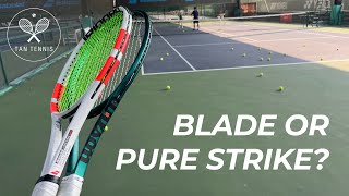 Blade or Pure Strike 98 Which Racket Is Right for You [upl. by Auhoj232]