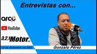 321 Motor entrevista con Gonzalo Pérez [upl. by Jade]