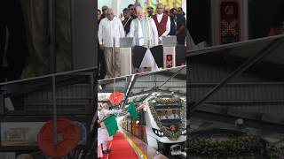 PM Modi inaugurates Ahmedabad Metro Rail Project  shorts [upl. by Ackerley]