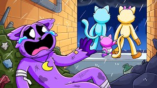 CATNAP ABANDONED by HIS FAMILY POPPY PLAYTIME 3 ANIMATION [upl. by Eedya120]