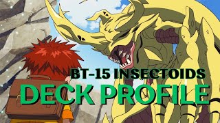 DIGIMON TCG DECK PROFILE BT15 INSECTOID DECK PROFILE [upl. by Oir]