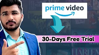 Amazon prime video 30days free trial 2024  Prime video free subscription kaise len  Sam Tech [upl. by Llehsad33]