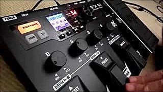 Nux MFX10 multi effects pedal Demo extensive review tutorial [upl. by Ayrb]