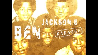 Ben Karaoke videokaraoke karaokesongs 80smusic jackson5 karaokemachine [upl. by Trant359]