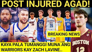 Breaking Quinten Post Injury Ingram at Lauri Markkannen sa Warriors LBJ di maka move on [upl. by Holt542]