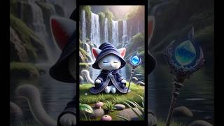 Aris Journey  Water Spirit ai aianimals cat catai catlover catshorts catvideo aicat [upl. by Esojnauj496]