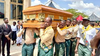 How AY SDA Youth Carries a Corpse into their grave at their funeral grounds Skillful Acts [upl. by Enelrihs]