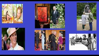 Meghan and Harry new Commonwealth Royalty King Charles Portrait Edward amp Sophie King Charles Zara [upl. by Medwin]