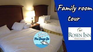 Rosen inn international hotel  Room tour  Orlando [upl. by Bluma]