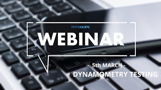 Webinar Series  Practical Application of Dynamometry Testing  5th March [upl. by Gilburt]