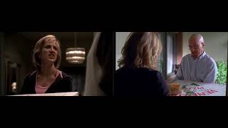 The Sopranos pizza scene precisely mirrored for Breaking Bad pizza scene [upl. by Channa]