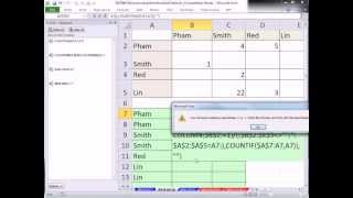 Excel Magic Trick 884 Reverse Lookup To Create Proper Data Set From Tabular Column  Row Table [upl. by Naloj]