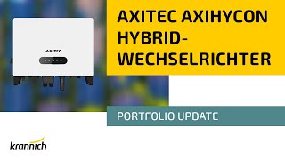 Portfolio Update AXITEC AXIhycon [upl. by Zeret]