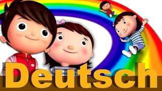 Regenbogen Lied  Kinderlieder  LittleBabyBum [upl. by Rebane786]